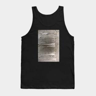 Slow Dripping Cracked Concrete Wall On Old Water Tank Tank Top